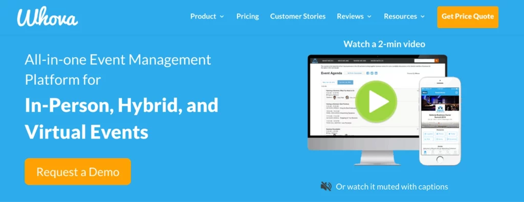 whova -an all-in-one management event software