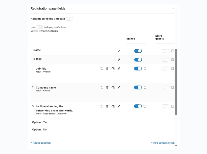 Anmeldeseite InviteDesk