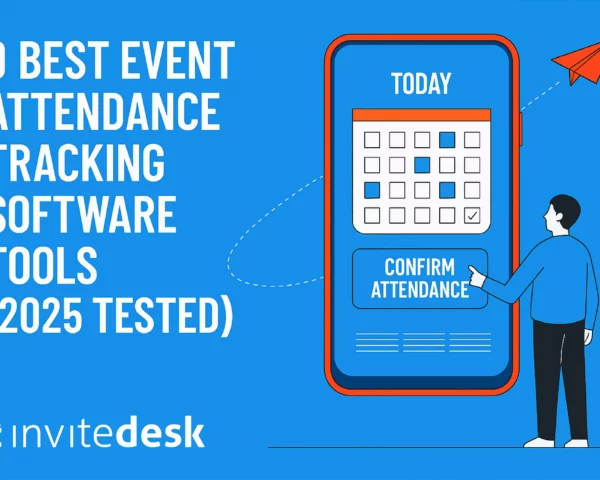 De 9 beste tools voor event attendance tracking (getest in 2026)