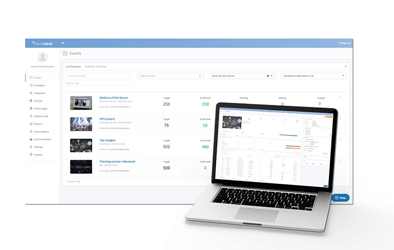 B2B Event-Management-Plattform