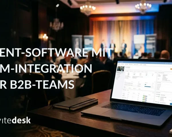 Event-Software mit CRM-Integration für B2B-Teams