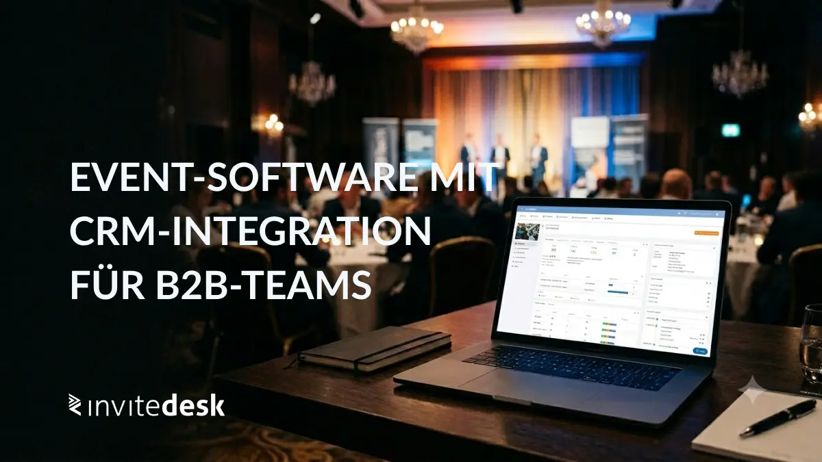 Event-Software mit CRM-Integration für B2B-Teams
