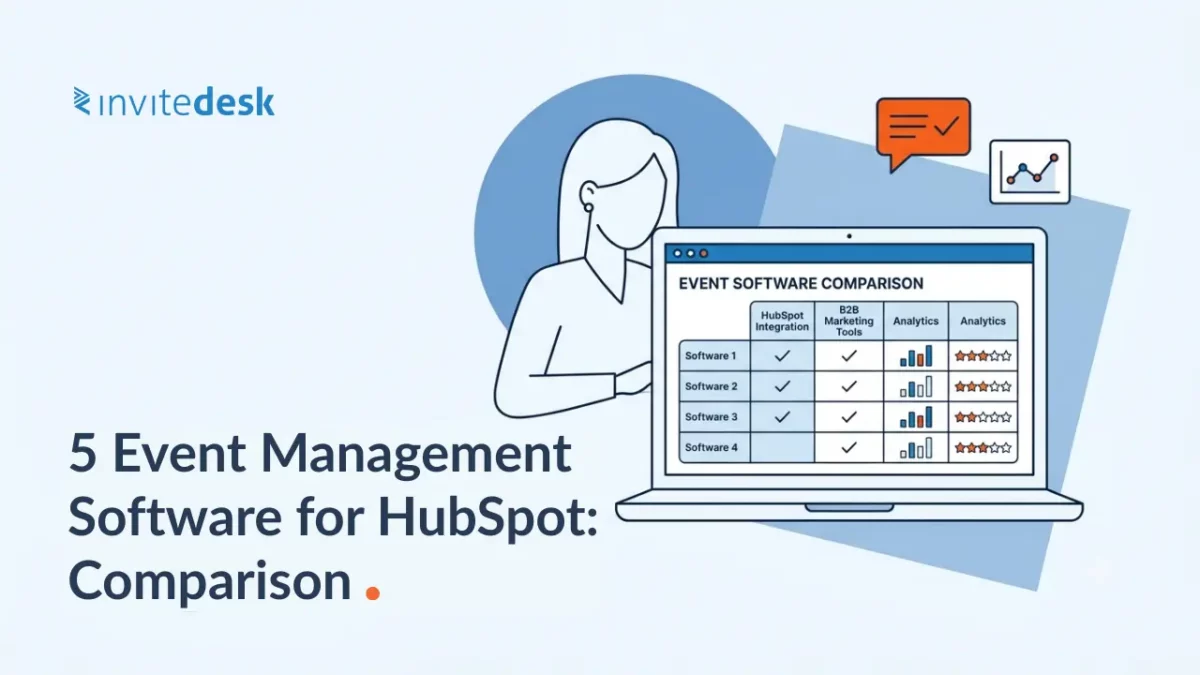 5 Event Management Software for HubSpot: Comparison for B2B Event Marketing Teams