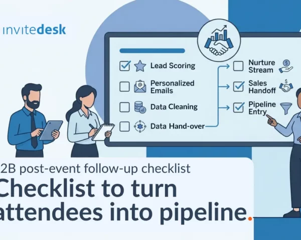 Post-Event Follow-Up: The B2B Checklist to Turn Attendees Into Pipeline