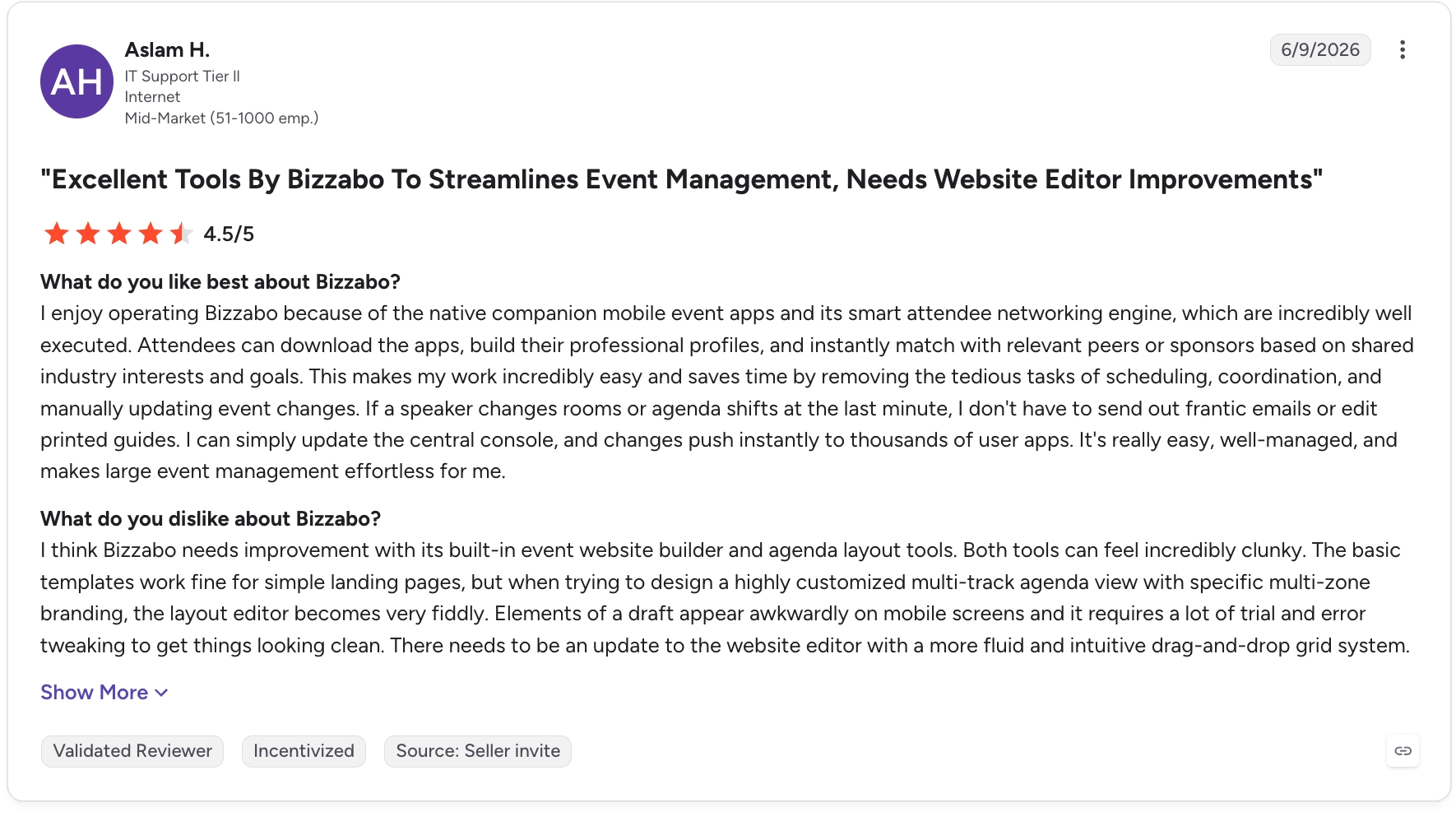 excellent tools by bizzabo