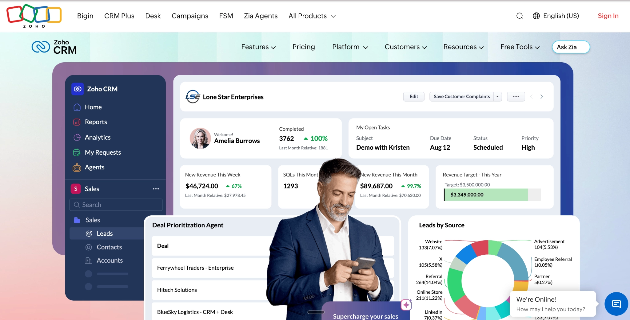 zoho crm